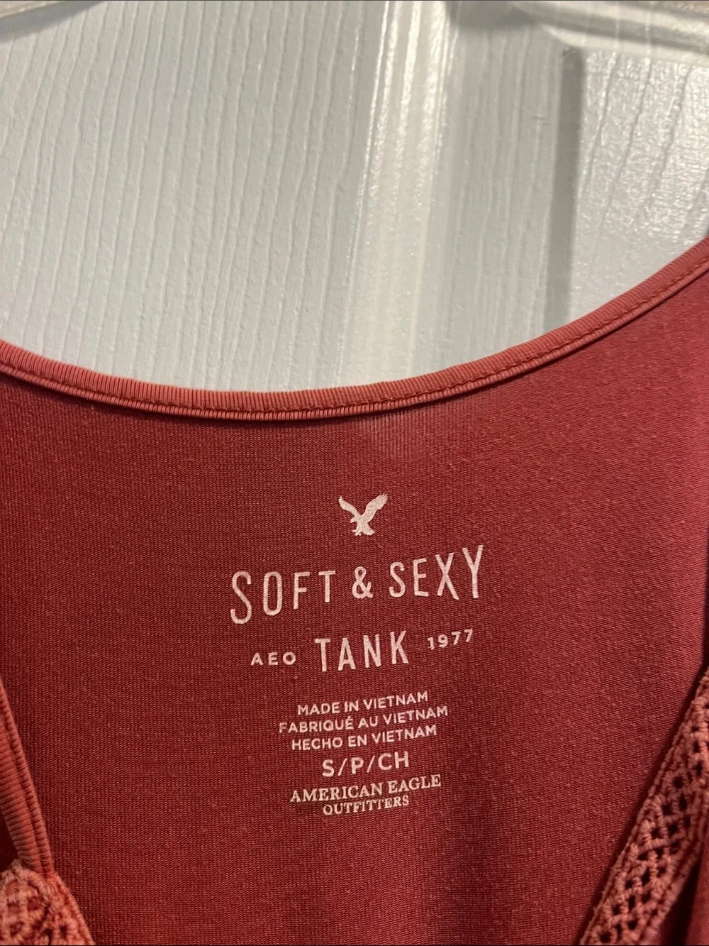 AE Pink Tank Top